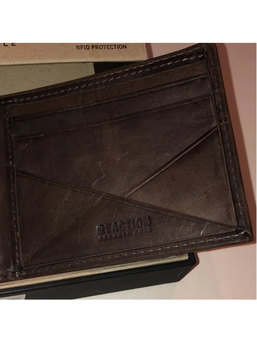 Kenneth Cole Reaction Brown Wallet
